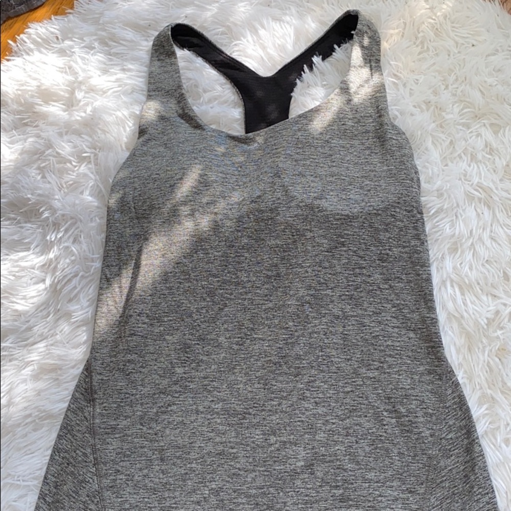 Built in padded sports bra top
